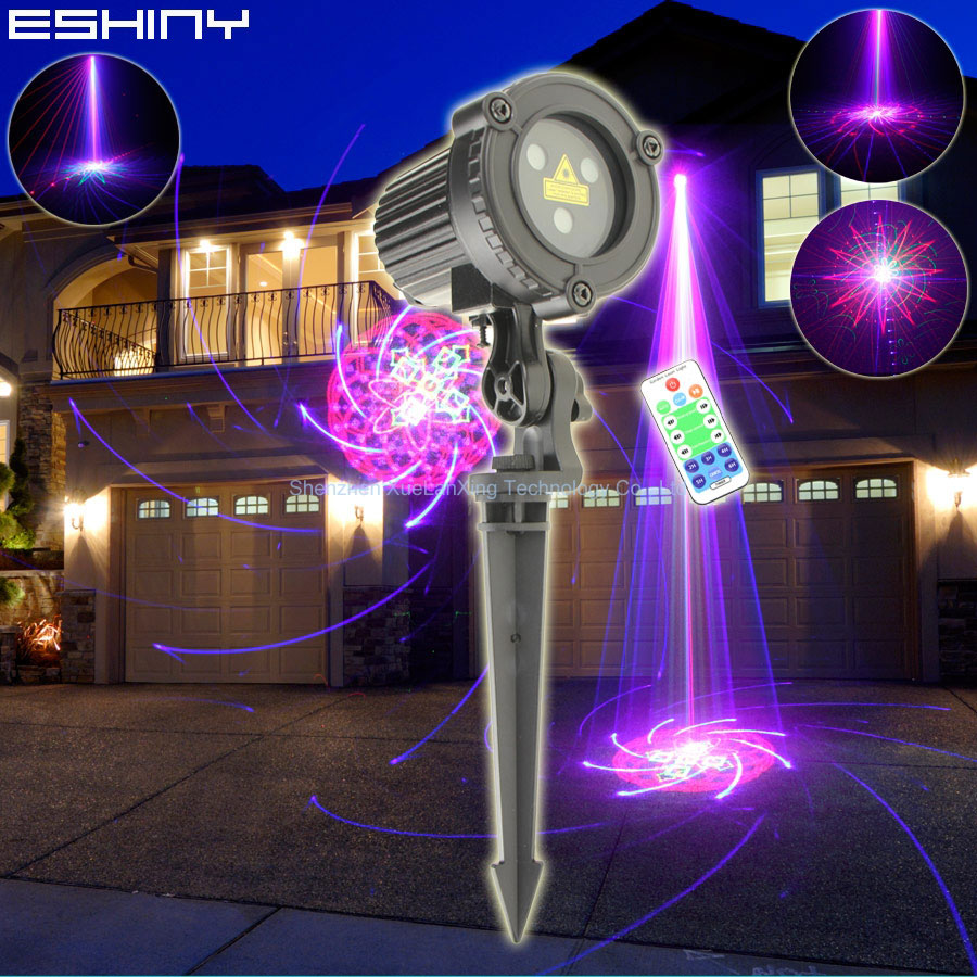 Industrial Laser Projector - RGB-проектор ESHINY B209N7, 96 узоров, подвижный