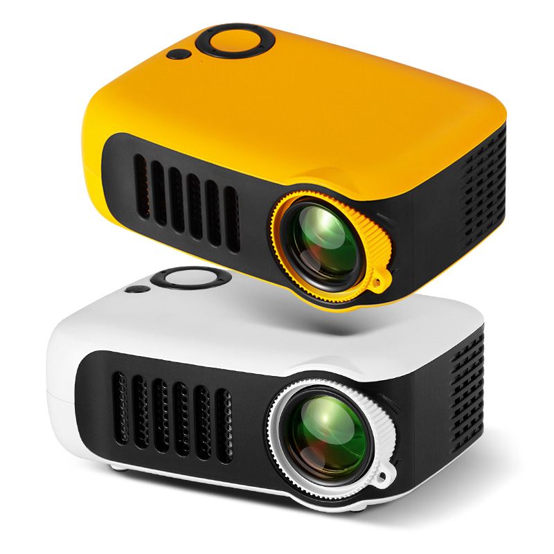 Industrial Laser Projector - A2000 Мини-проектор Портативный светодиодный видеопроектор 3D