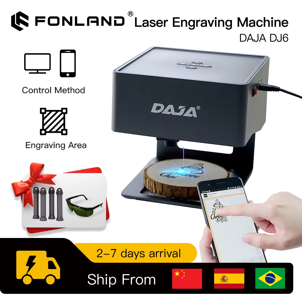 Industrial Laser Machines - Лазерный гравер DAJA с ЧПУ DIY
