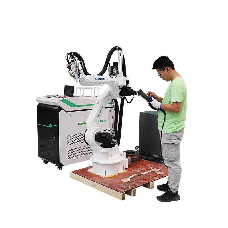 Industrial Laser Welding Machine Price - Шестиосевой промышленный робот-манипулятор для лазерной сварки
