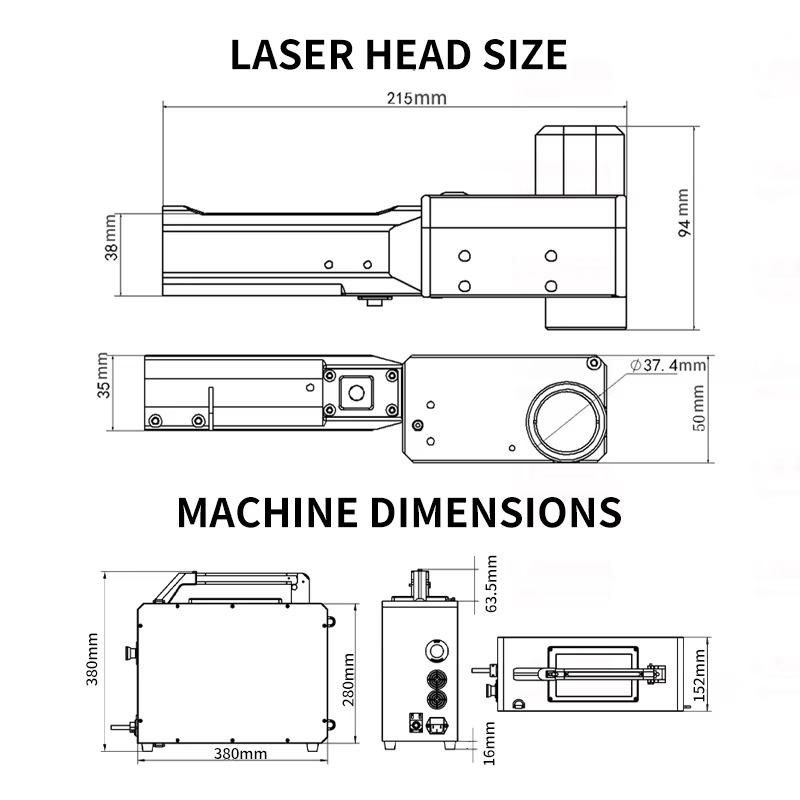 Портативный ручной лазерный оч – обзор и цена Industrial Laser Cleaner Price