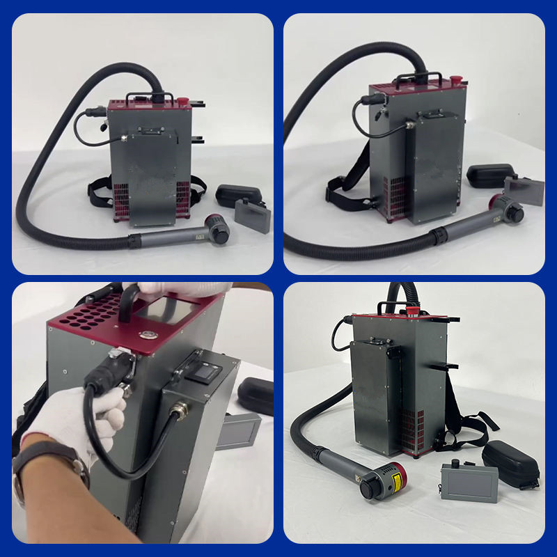 Рюкзак портативного типа, ручн – обзор и цена Industrial Laser Cleaner Price