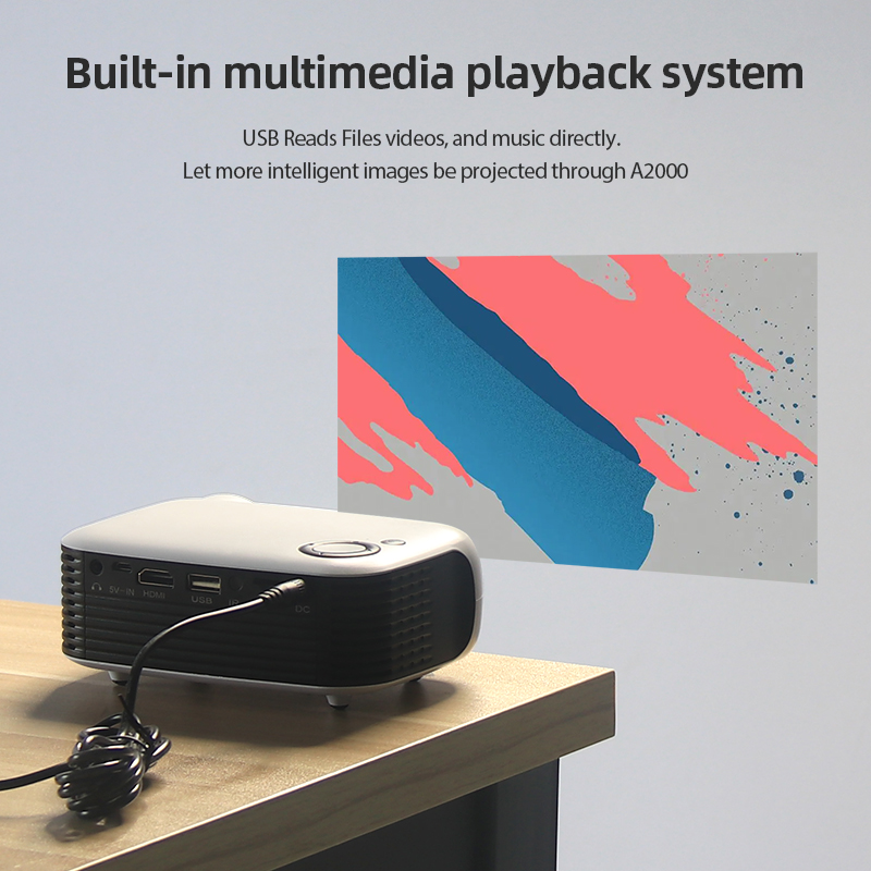 A2000 Мини-проектор Портативны – обзор и цена Industrial Laser Projector
