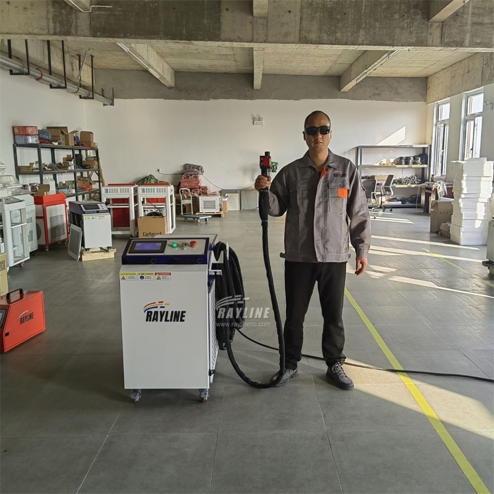 Промышленный лазерный очистите – обзор и цена Industrial Laser Rust Removal Machine
