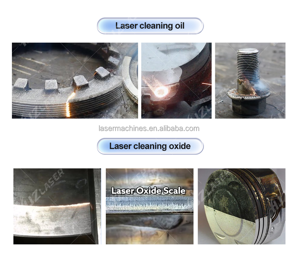Автоматический лазерный робот- – обзор и цена Industrial Laser Cleaning Machine Price